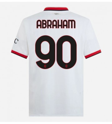 AC Milan Tammy Abraham #90 Segunda Equipación 2024-25 Manga Corta